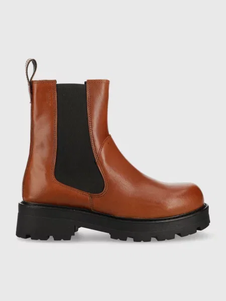 Sztyblety Vagabond Shoemakers skórzane brązowe
