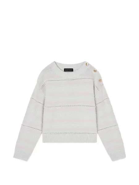 Top dziecięcy Emporio Armani szary