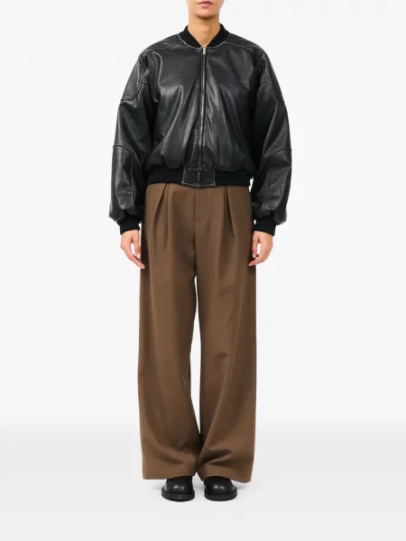 Geanta de piele Mm6 Maison Margiela negru
