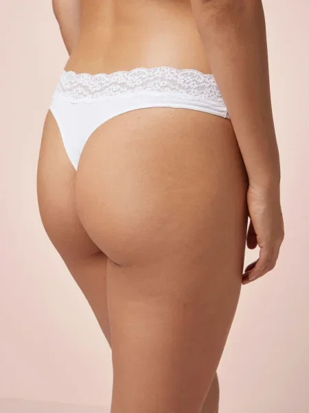 Next Tanga alb