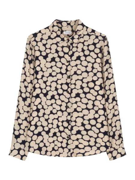 SEIDENSTICKER Bluză / albastru închis bej