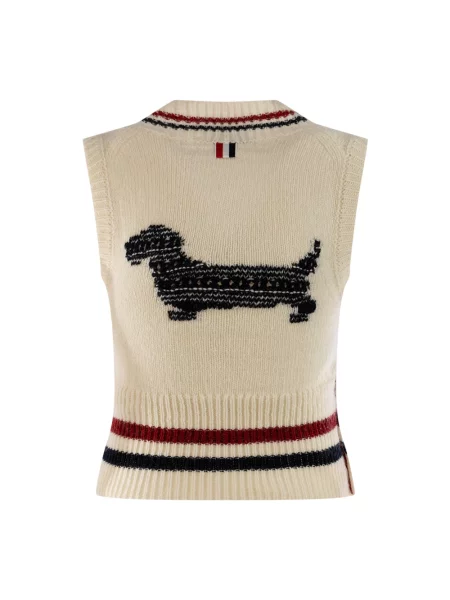 Sweter Thom Browne biały