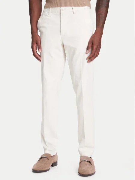 BOSS Pantaloni chino Écru