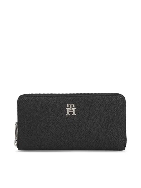 TOMMY HILFIGER Peňaženka čierna