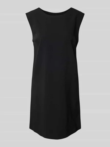 Sukienka etui z wiązanym detalem model ‘VIGERY’ Vila czarna