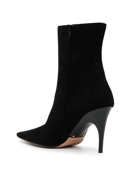 Cizme scurte Balenciaga cu autograf negru