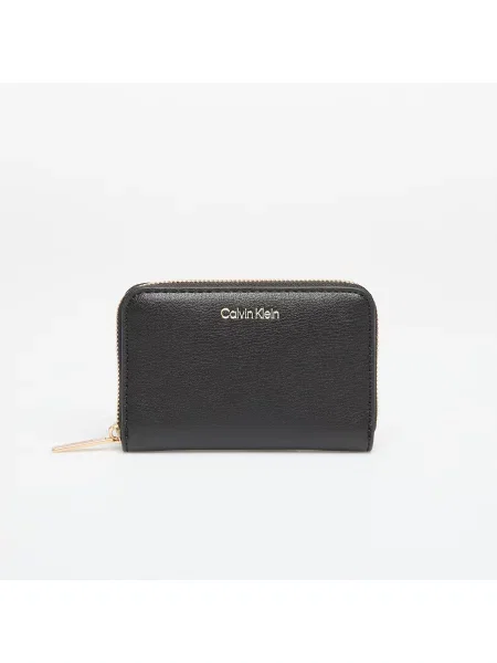 Peňaženka Calvin Klein s autogramom čierna