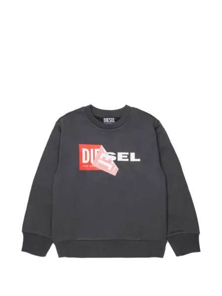 Dětska mikina Diesel šedá