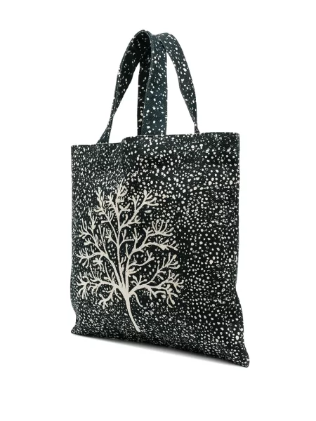 Geantă shopper 10 Corso Como cu imagine negru