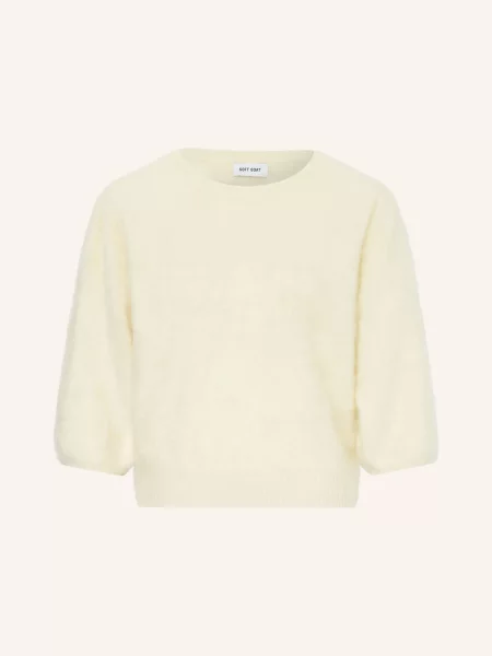 Soft Goat Pletené Tričko Z Kašmíru tmavě žlutá