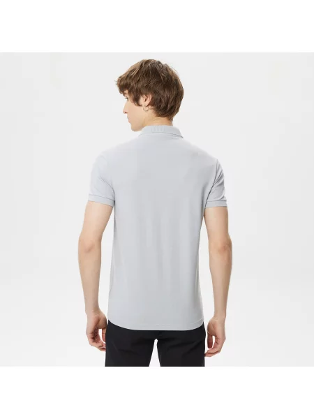Lacoste Koszulka Polo Regular Fit szara