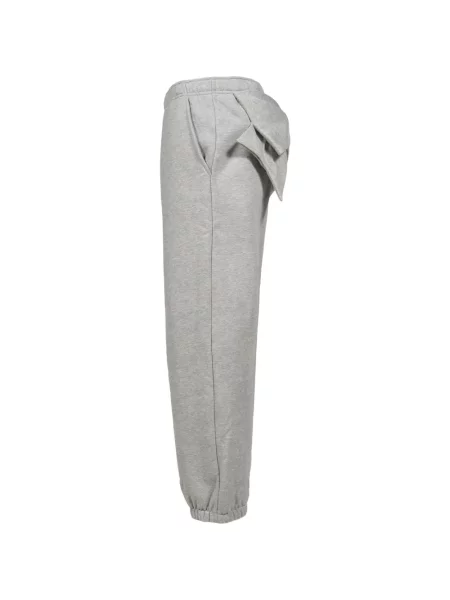 Pantaloni Sandy Liang cu funde alergare gri