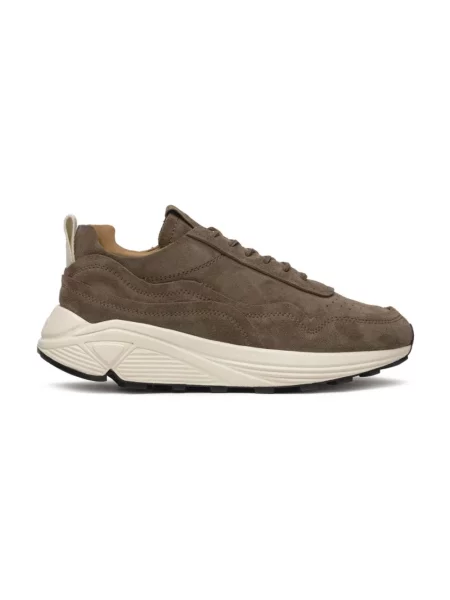 Sneakersy Buttero zamszowe brązowe