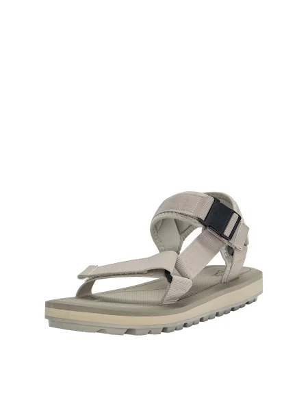 Pull&Bear Trekingové sandále tmelová