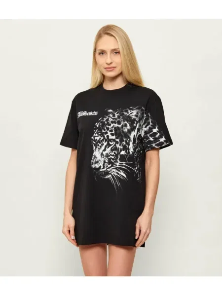 AllSaints Rochie ZAYA negru