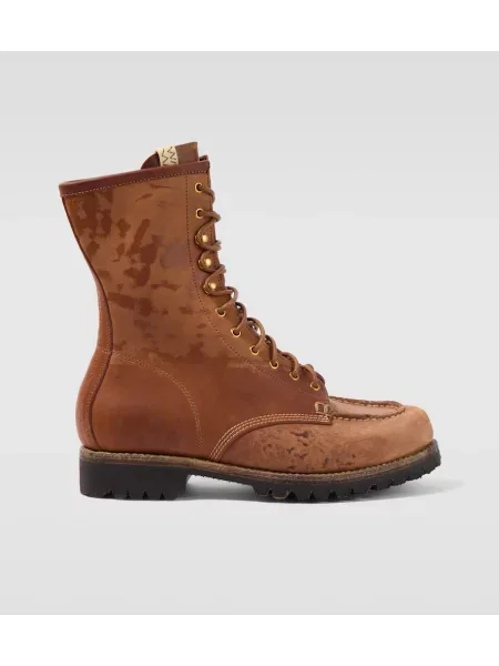 Botine Visvim din piele maro