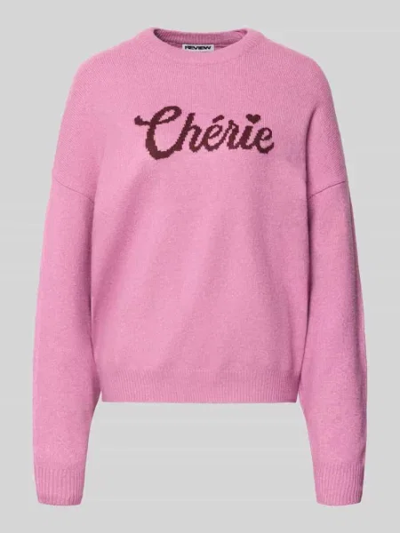Sweter o kroju regular fit w dzianinowym wyglądzie Review