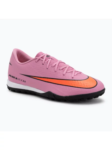 Încălțăminte de fotbal pentru bărbați Nike Mercurial Vapor 16 Academy TF magic flamingo/black/total crimson negru