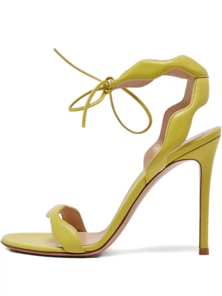 Sandale Gianvito Rossi din piele verde