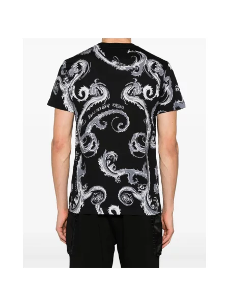 Koszulka Versace Jeans Couture czarna