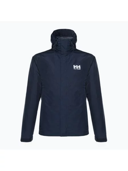 Kurtka Helly Hansen Seven J w kolorze ciemnoniebieskim S niebieska