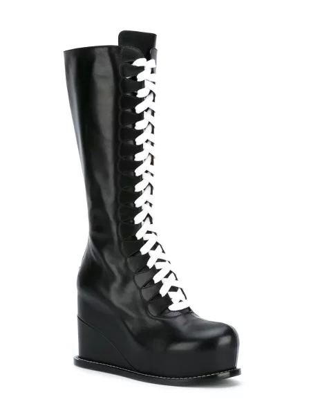 Botine Givenchy cu platformă negru