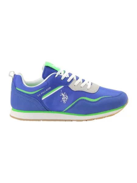 Polo U.s Polo Assn. z nadrukiem wsuwane niebieskie