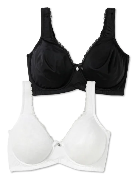 SHEEGO Sutien negru alb