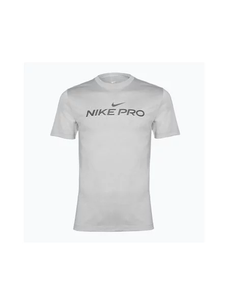 Тренувальна футболка Nike Dri-Fit Fitness світло-димчасто-сіра сіра