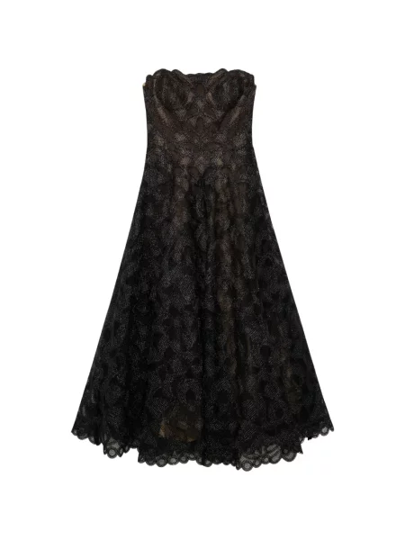 Sukienka midi Simkhai do kolan garniturowa czarna