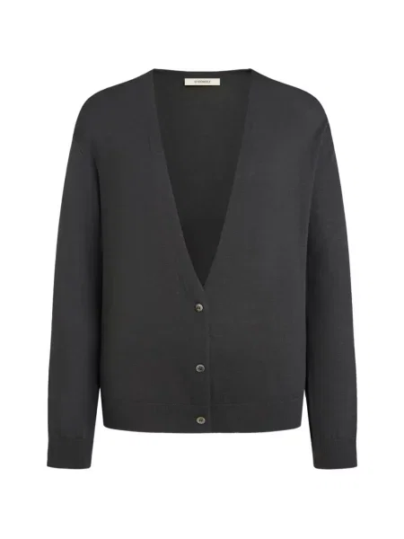 Cardigan 12 Storeez cu decolteu în V gri