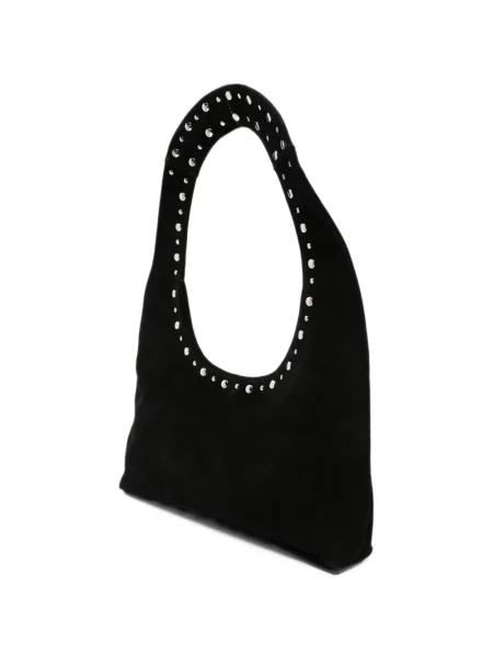 Τσάντα shopper Gimaguas σουέτ μαύρο