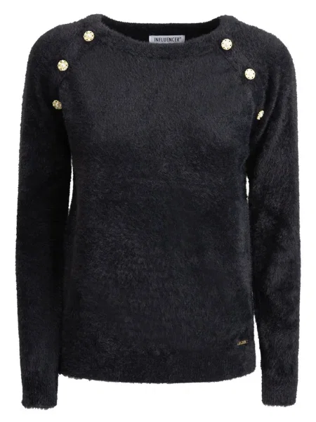 Influencer Pulover negru