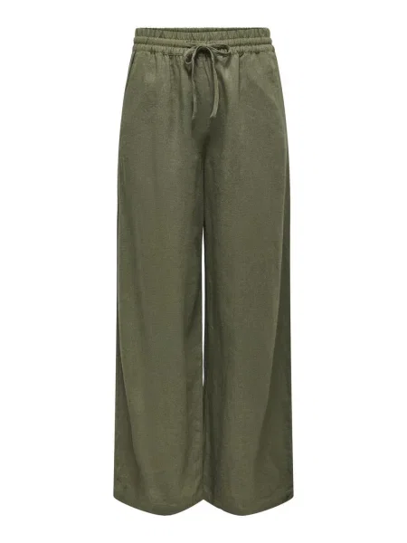 JDY Pantaloni Say amestecat verde
