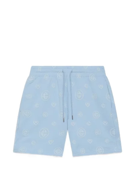 Pantaloni scurți Casablanca cu cordon albastru