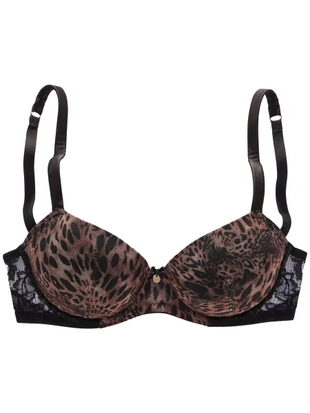 LASCANA Sutien maro negru