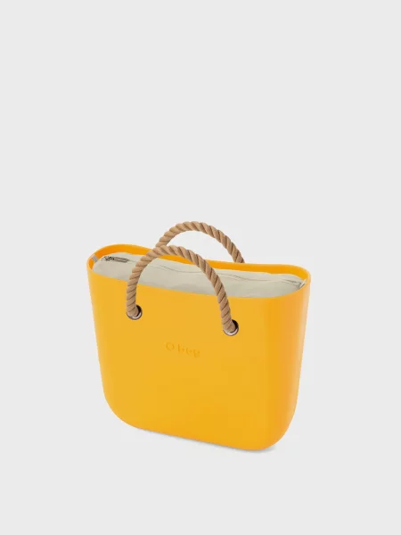 Классическая сумка O Bag желтая