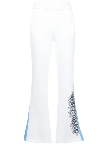 Pantaloni Off-white cu dungi alergare