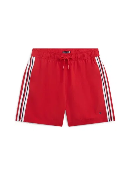 Plavecké šortky Tommy Hilfiger červené