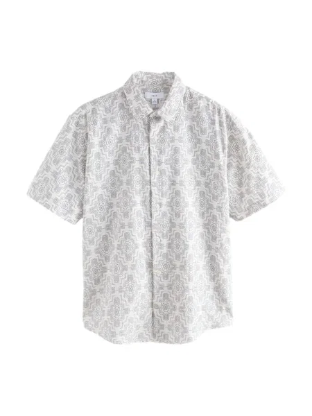 Next Srajca ecru / temno modra