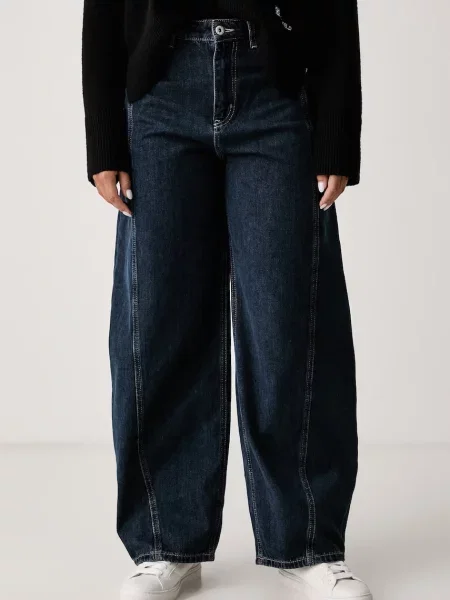 HUGO Blue blugi relaxed fit pentru femei albastru