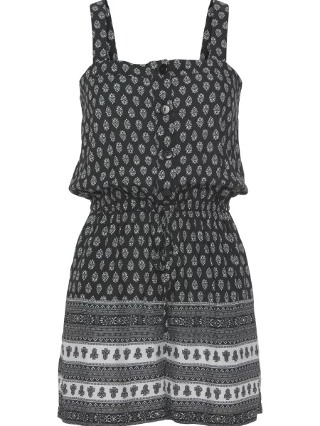 LASCANA Salopeta negru alb