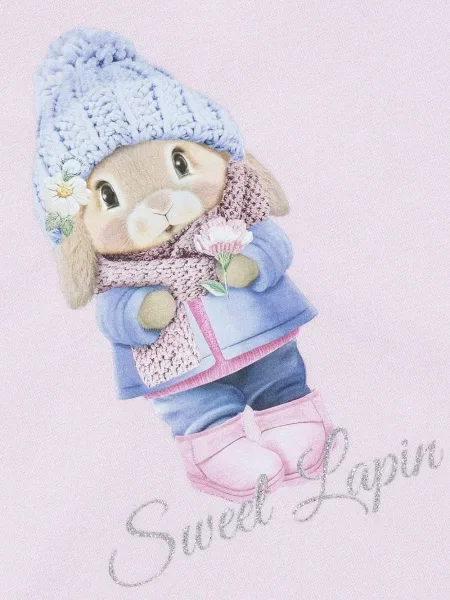 Sukienka dziecięca Lapin House różowa
