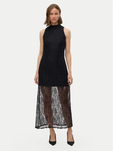Vero Moda Večerna obleka Manja črna