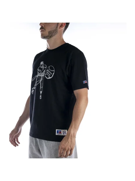 Tricou sport Russell Athletic negru