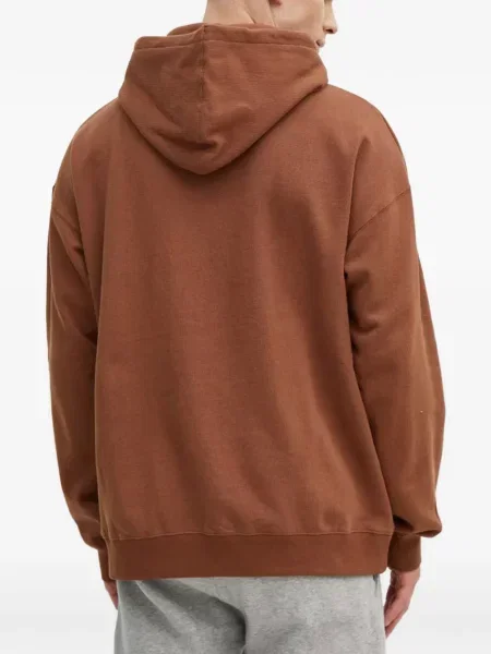 Hanorac cu glugă Rip Curl cu imagine cu cordon maro