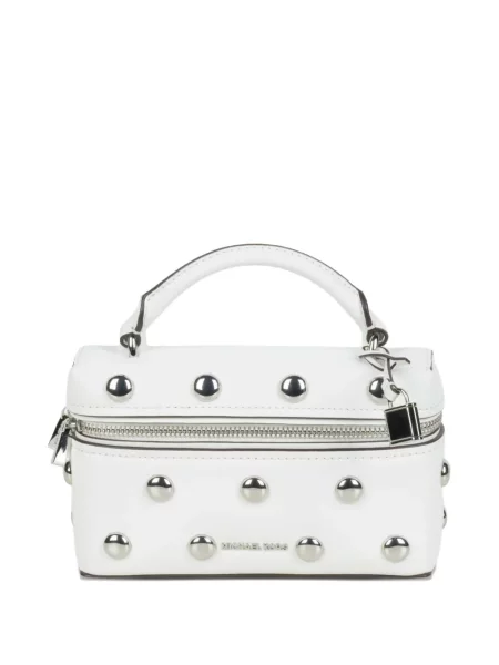 Geantă Michael Kors cu tepi alb
