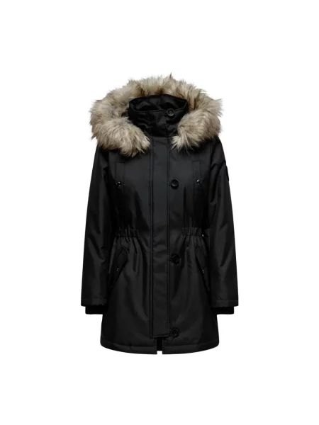Futro parka Only czarna
