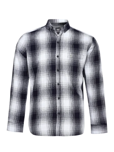 Campus Sutra Košile Tawnee šedá / černá bílá