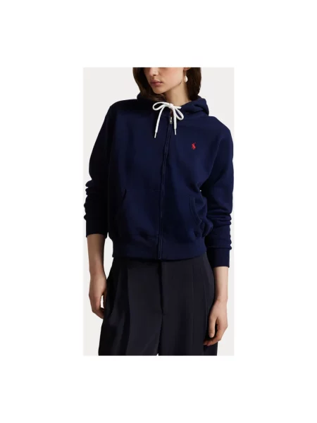 Bluza Polo Ralph Lauren z kapturem granatowa